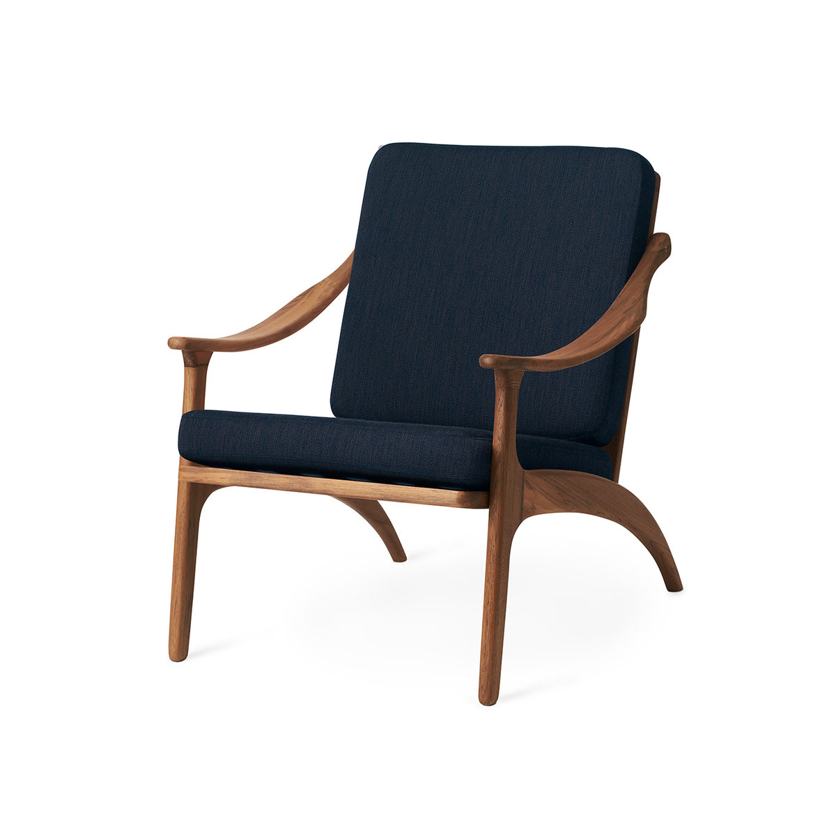 Lean Back fåtölj, teak