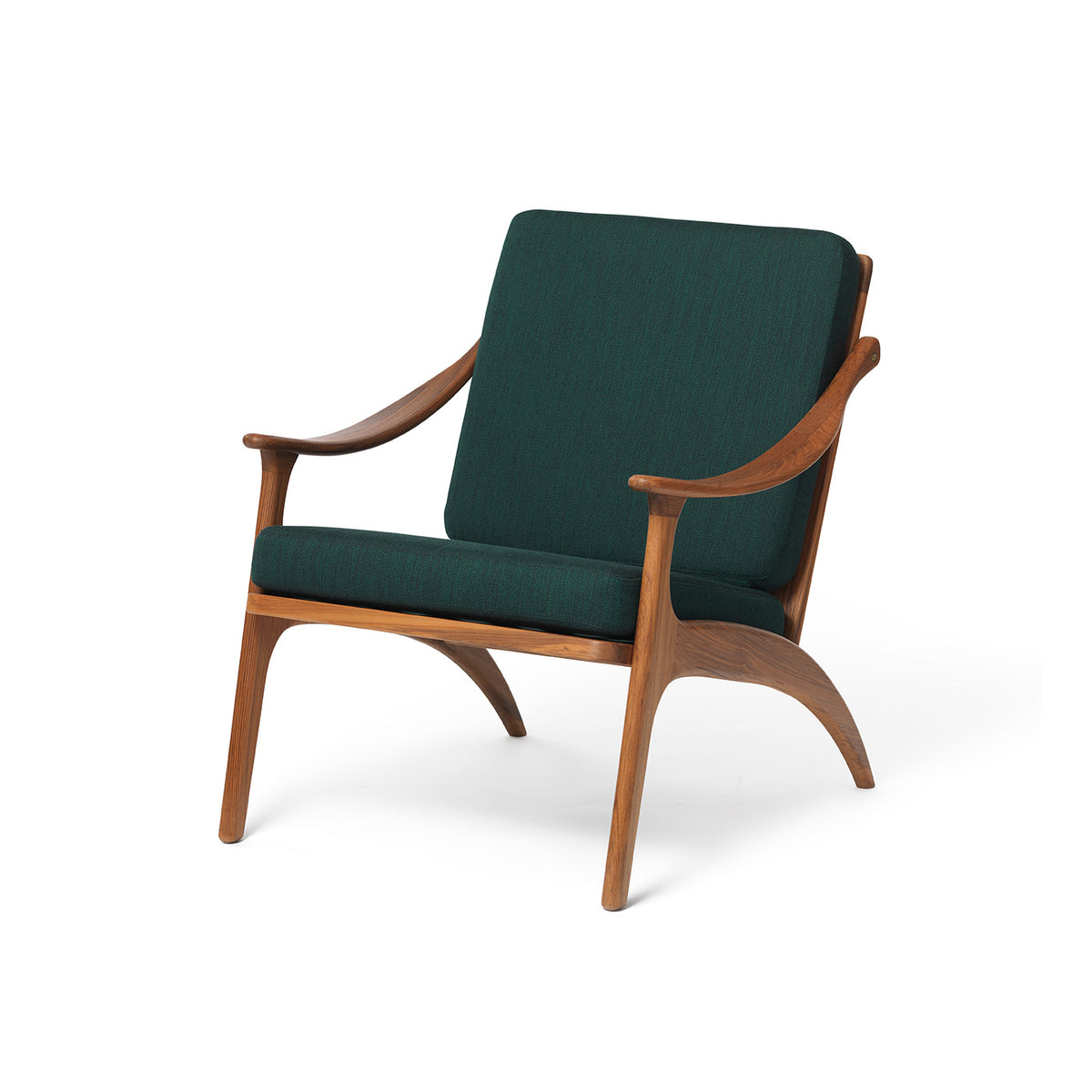 Lean Back fåtölj, teak