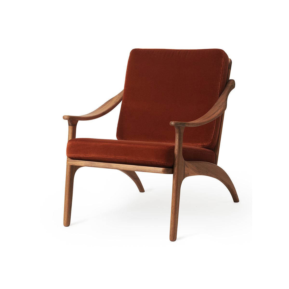 Lean Back fåtölj, teak
