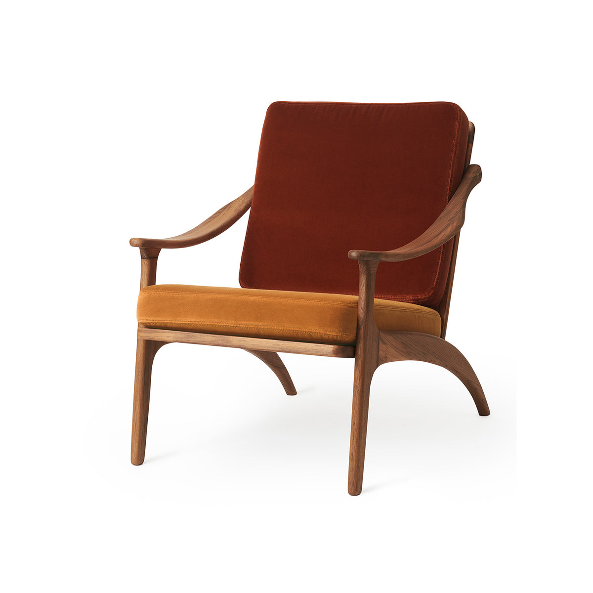 Lean Back fåtölj, teak