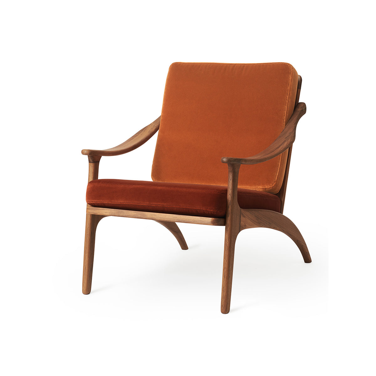 Lean Back fåtölj, teak