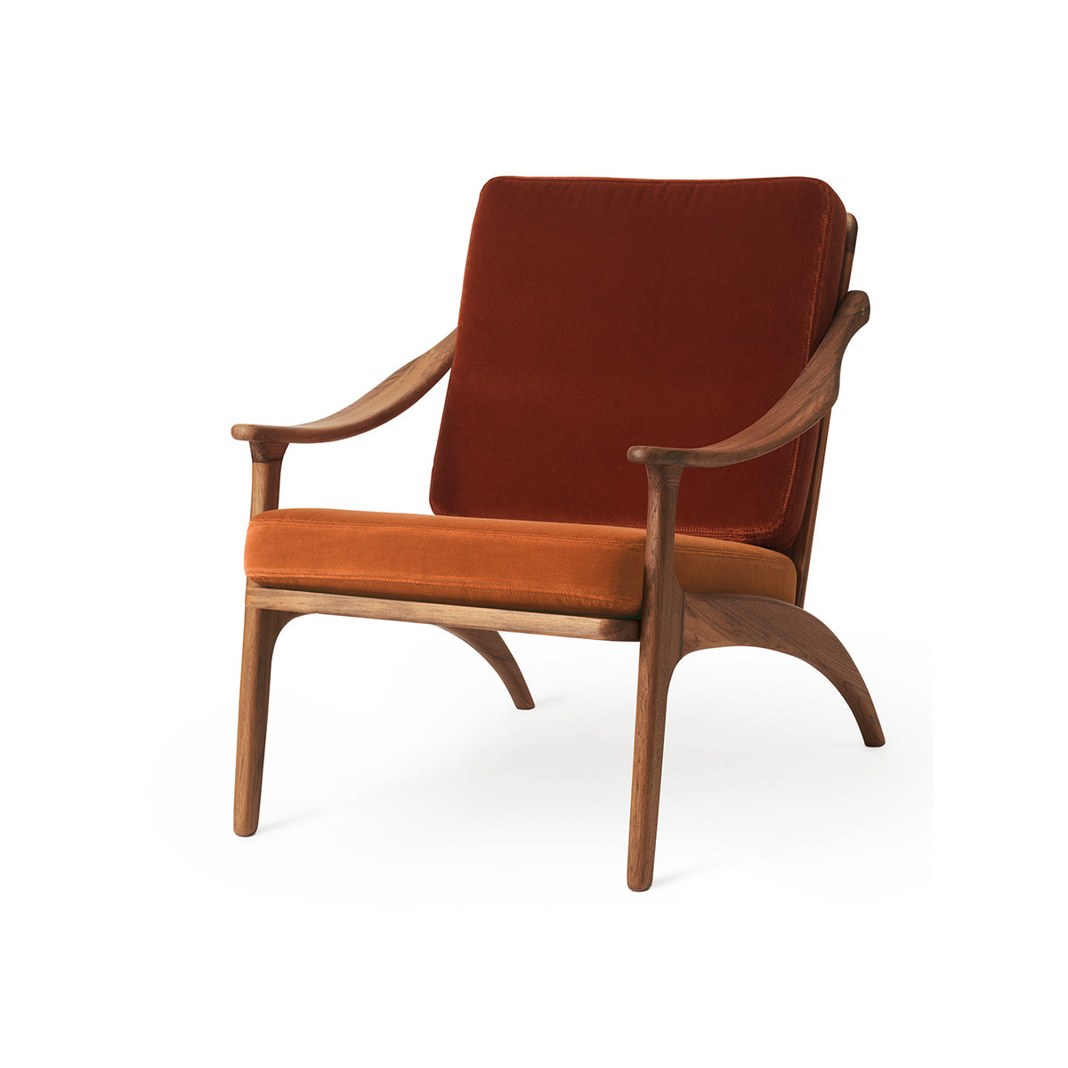 Lean Back fåtölj, teak