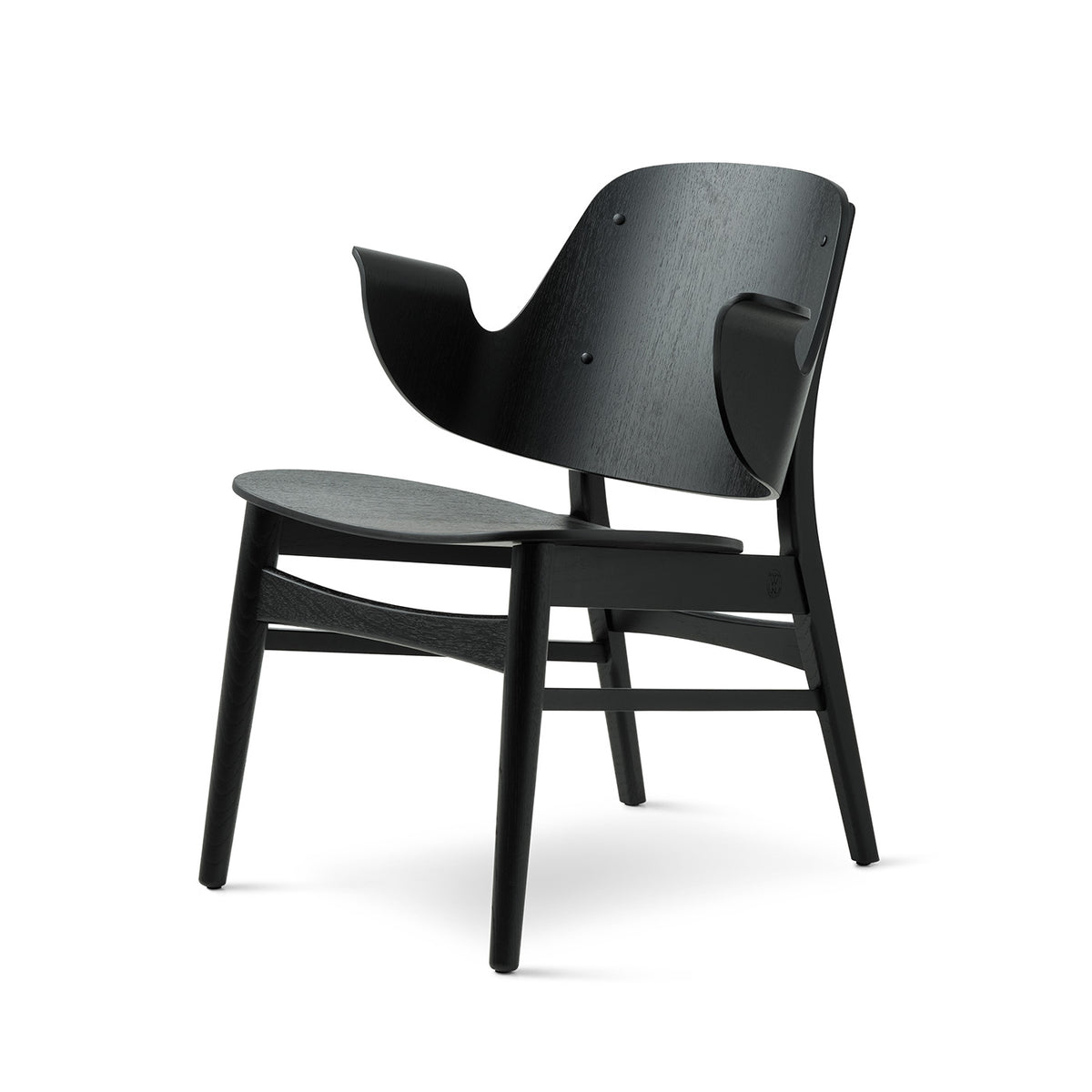 Gesture lounge stol, ek