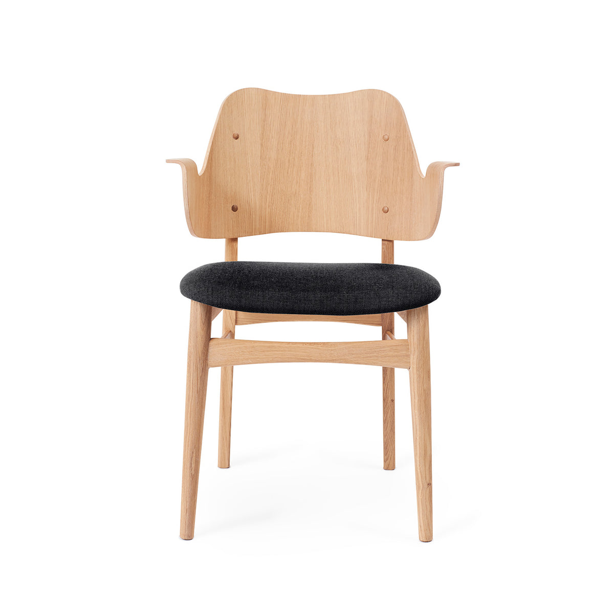 Gesture stol, klädd sits