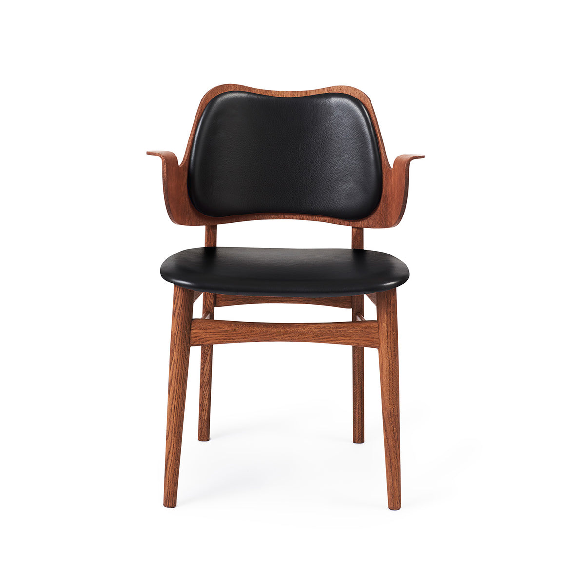 Gesture stol, klädd rygg & sits