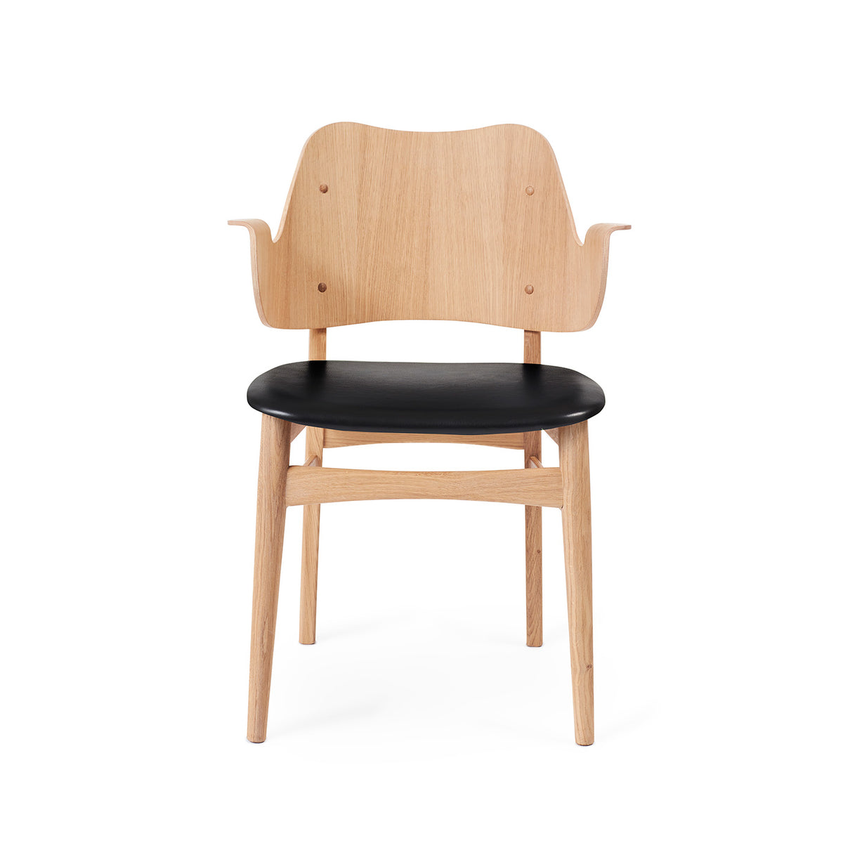 Gesture stol, klädd sits