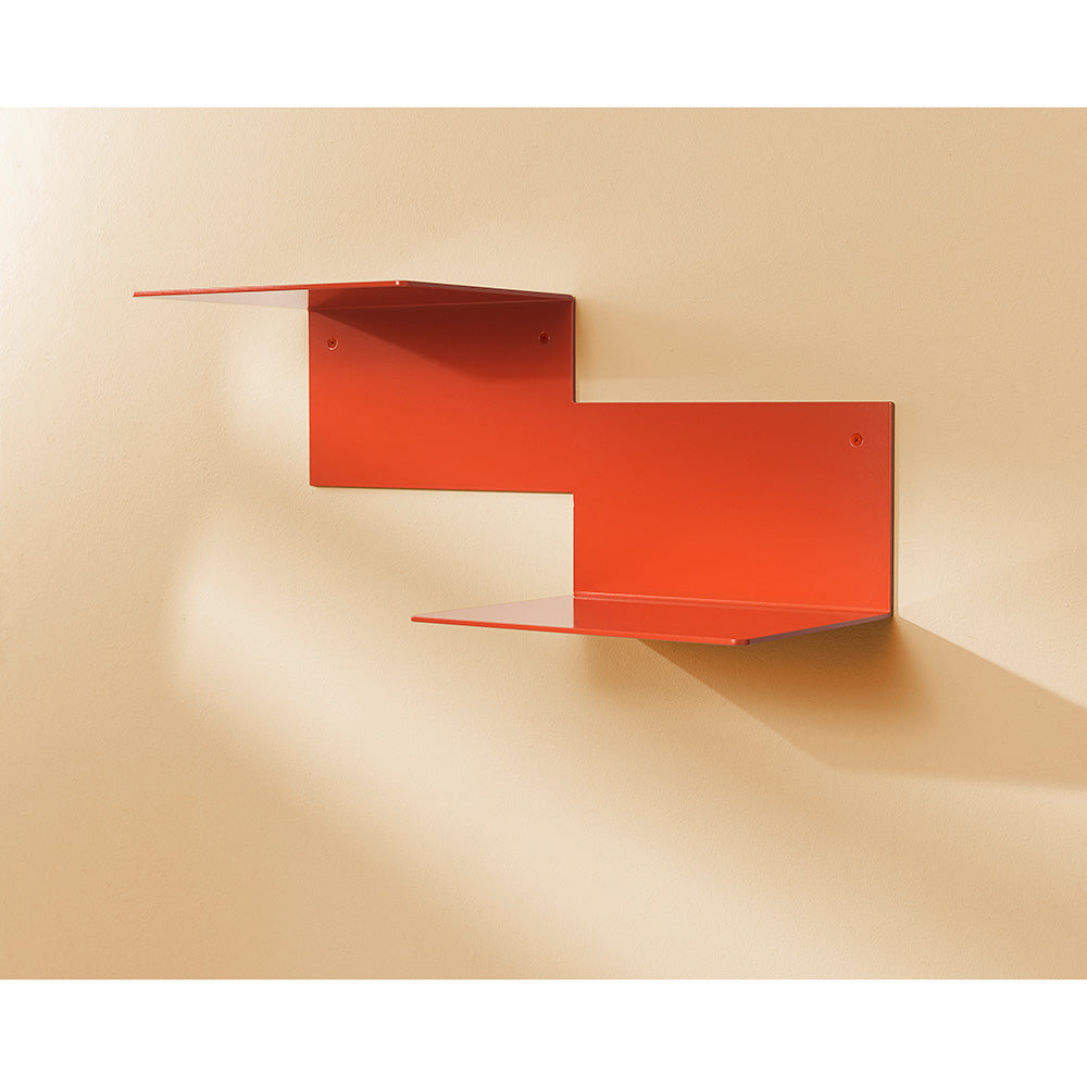 Repeat hylla Rusty red