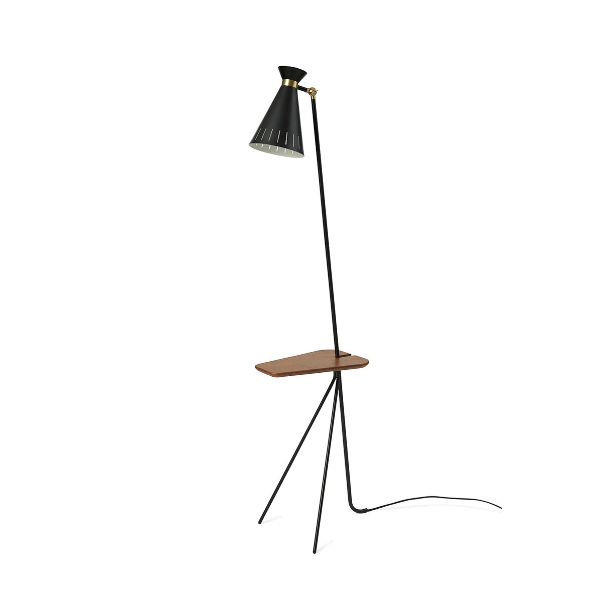 Cone golvlampa med bord