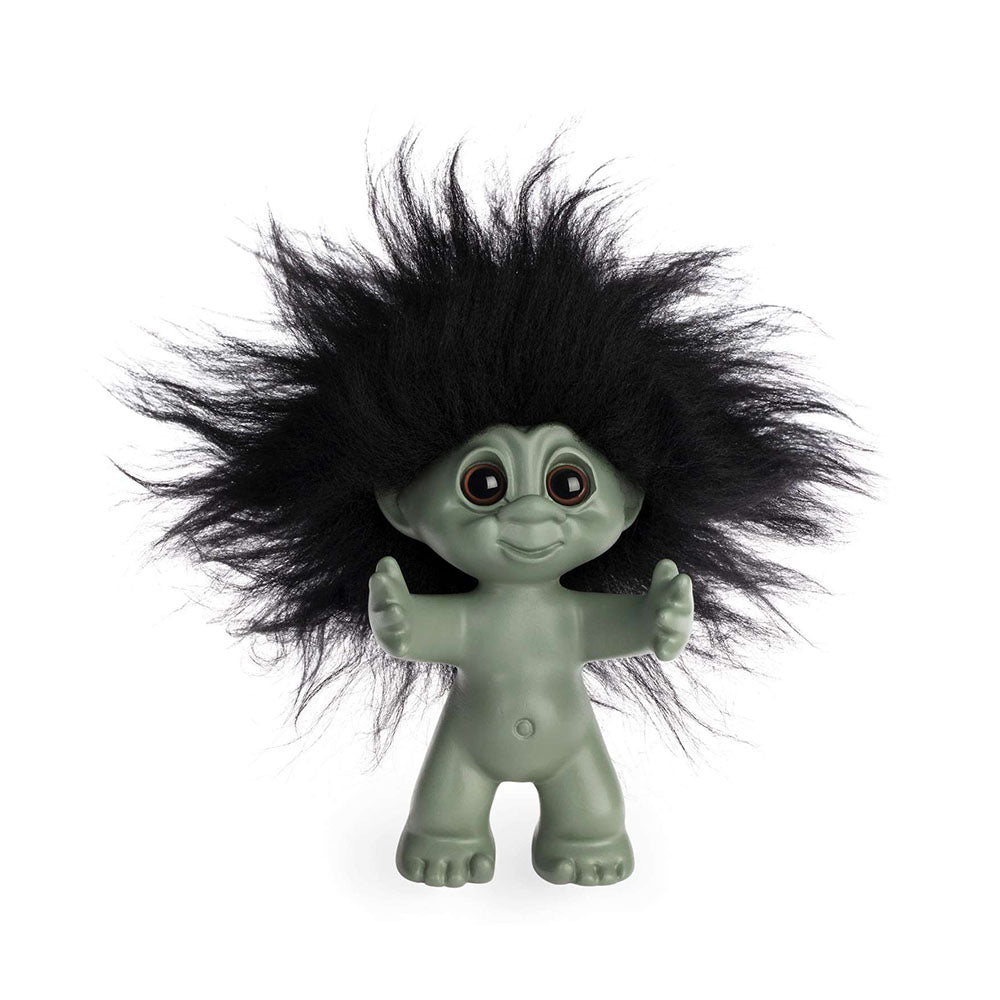Lyckotroll Grön Svart