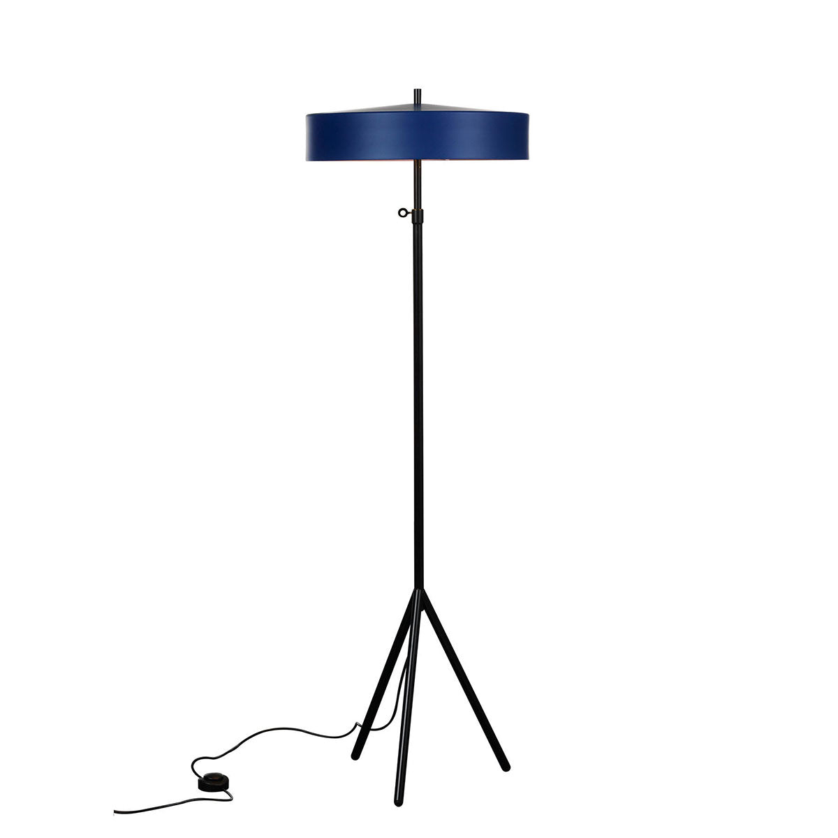 bsweden cymbal golvlampa blå