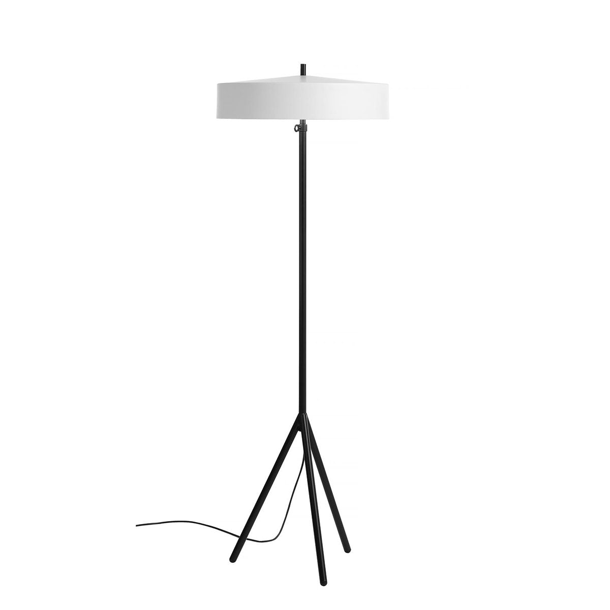 bsweden cymbal golvlampa vit