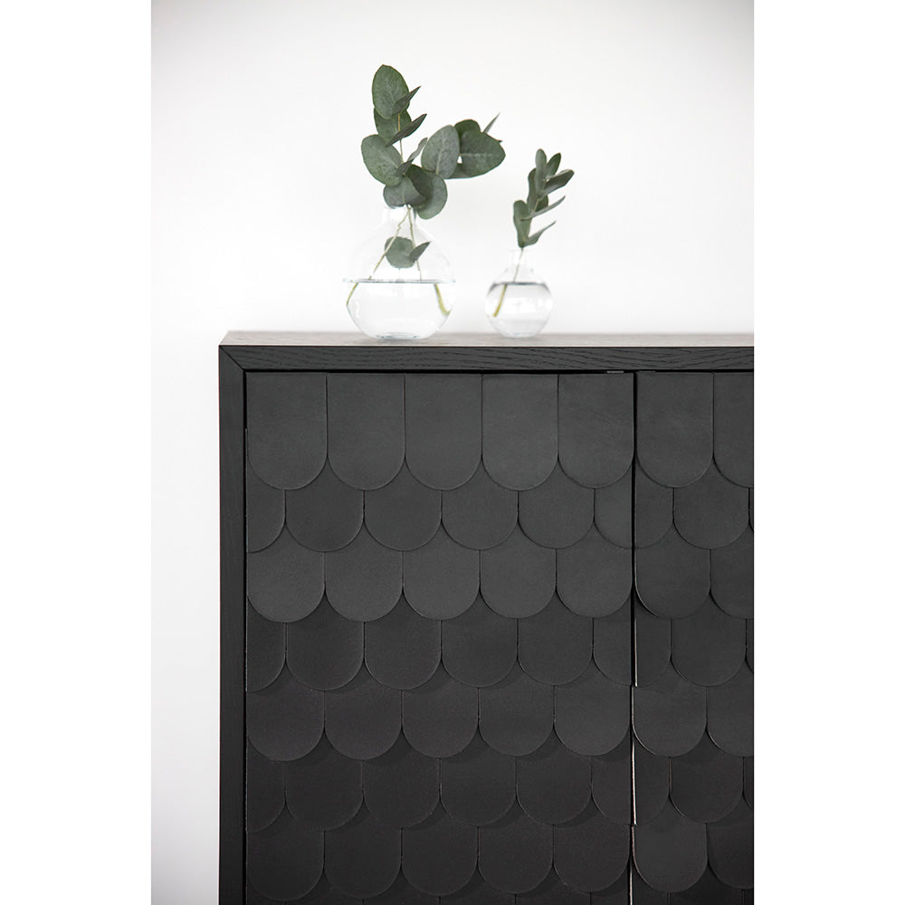 Collect 2012 black / Cabinet med Tärnsjöläder