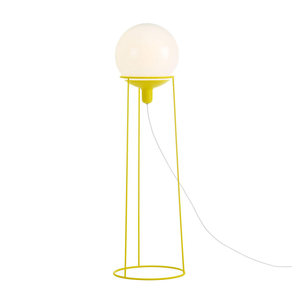 bsweden dolly golvlampa gul
