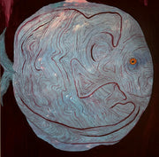 Acrylic Painting " Blue Fish" 100x100cm