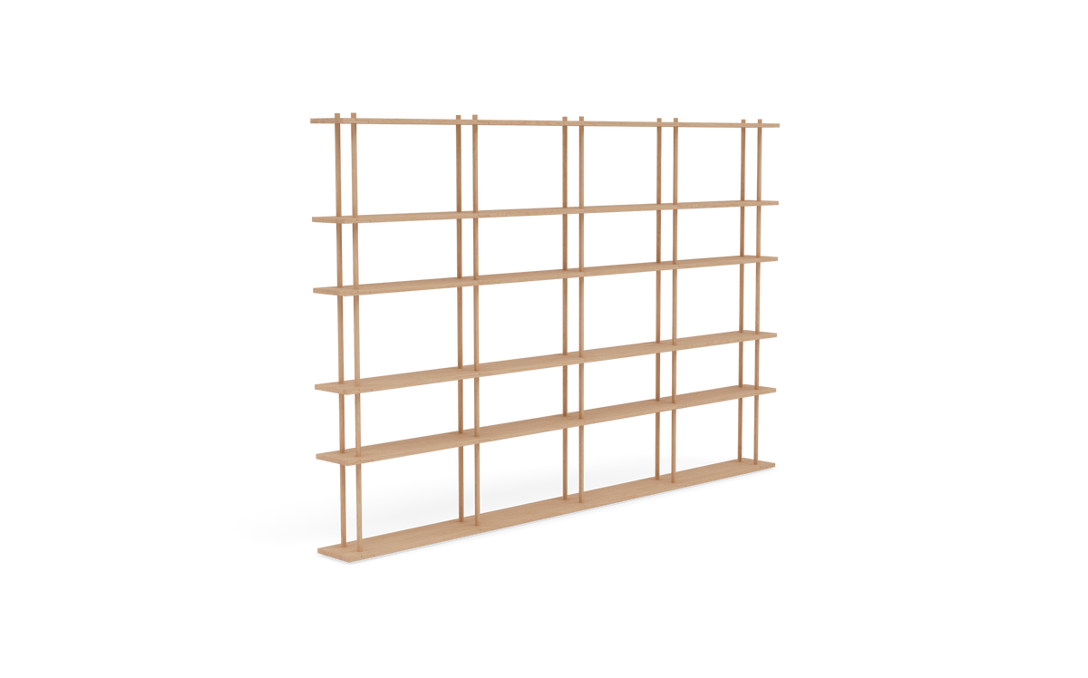 Bond 20 Shelf, Combination W406 – Lacquered oak