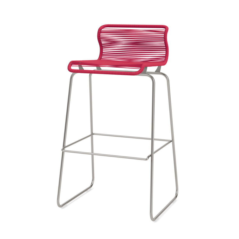 Panton One Bar Barstol Scarlett
