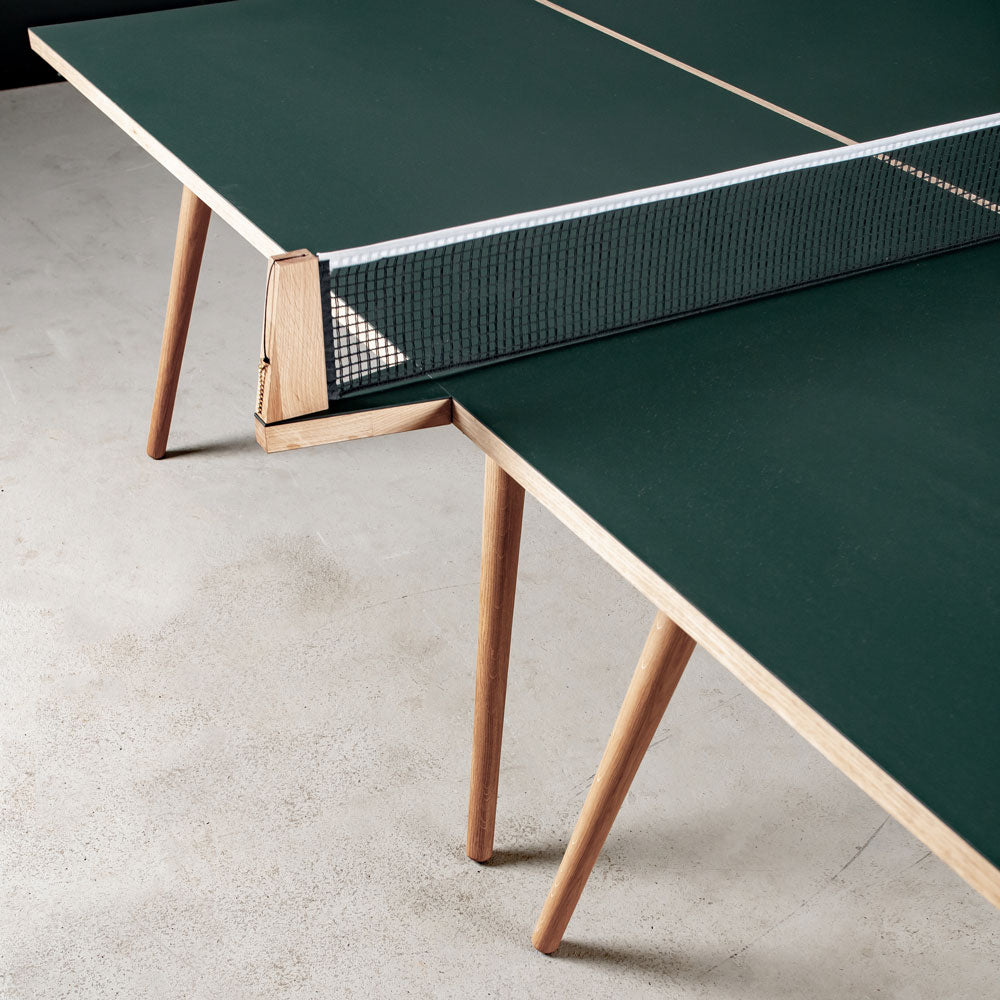 Nätet från STIGA på bordtennisbordet från Via Copenhagen