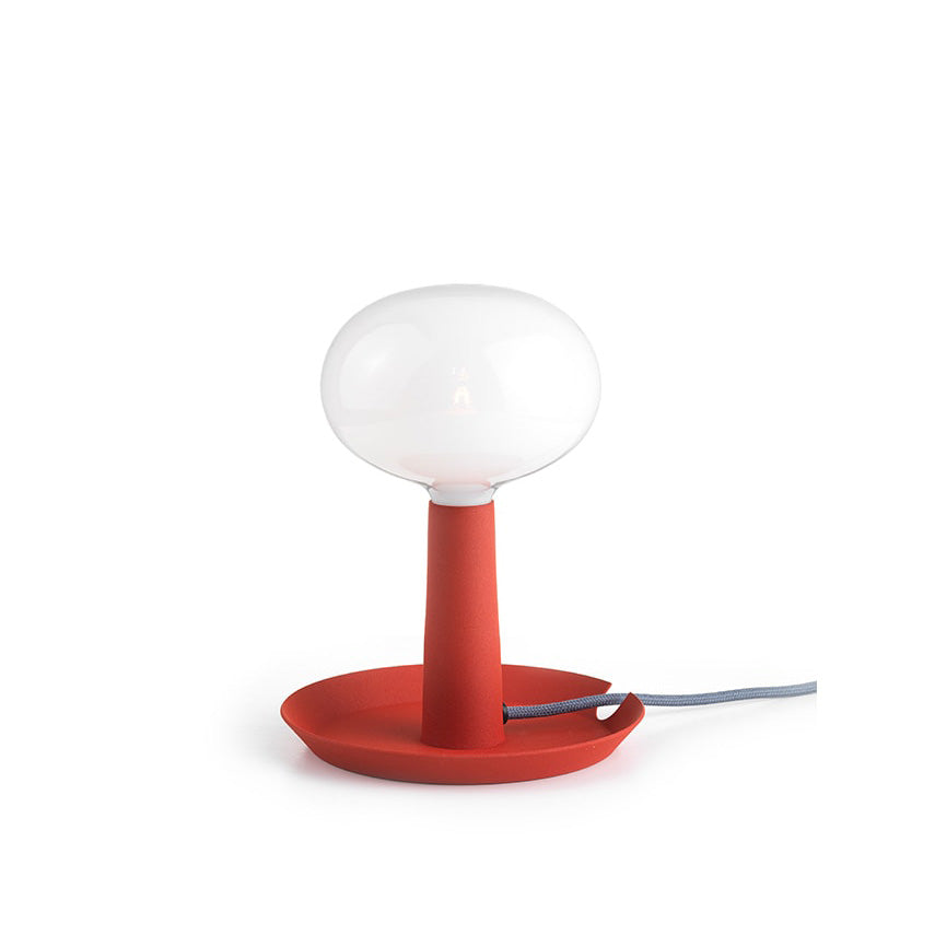 bsweden tray bordslampa röd