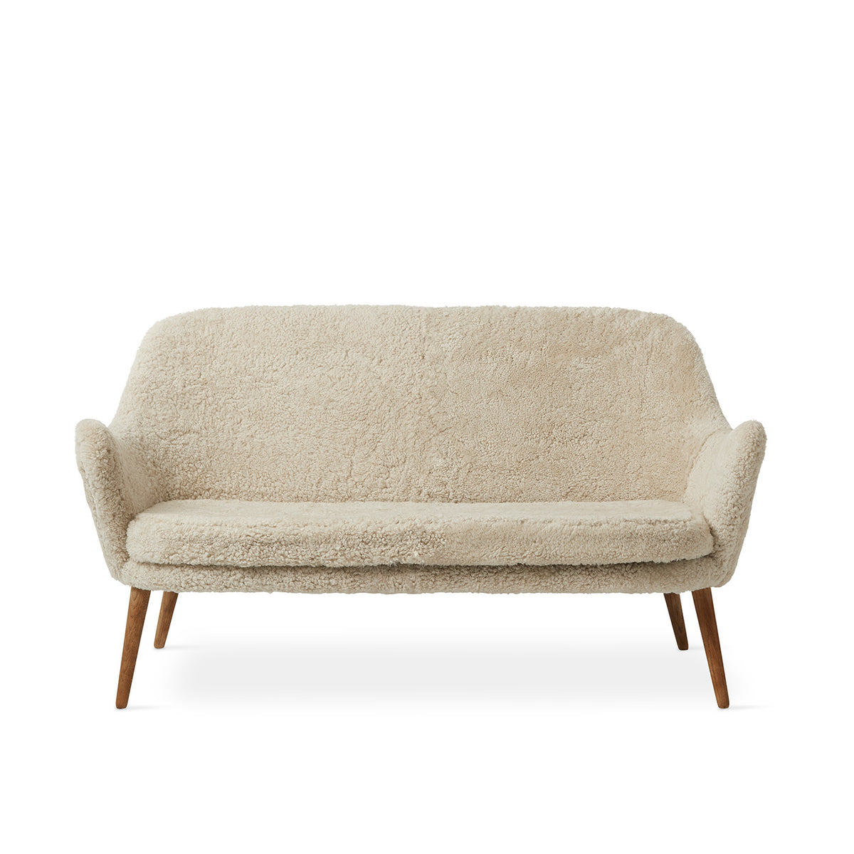 Dwell 2-sits soffa, fårskinn