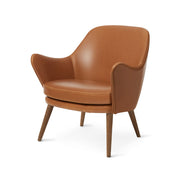 Warm Nordic Dwell fåtölj läder