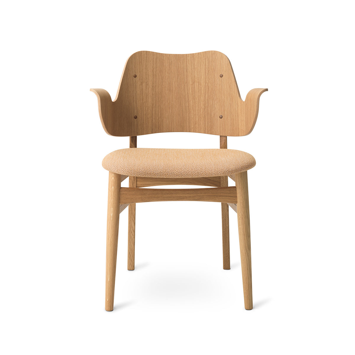 Gesture stol, klädd sits