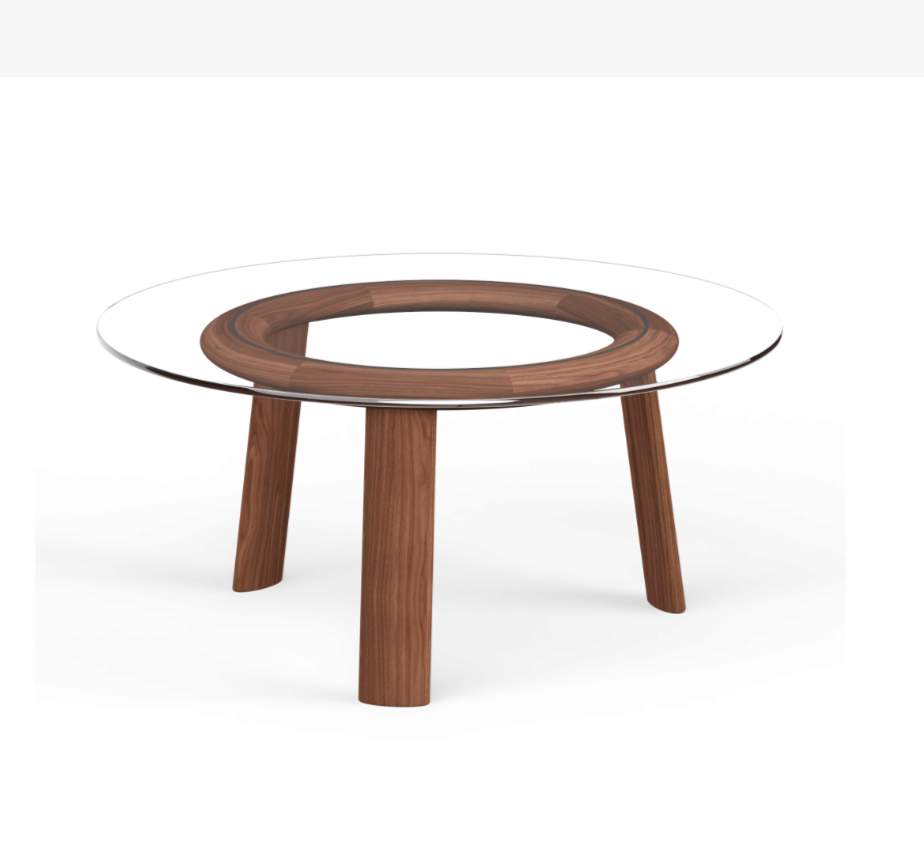 AK 650 Loop Soffbord i Glas – Naver Collection