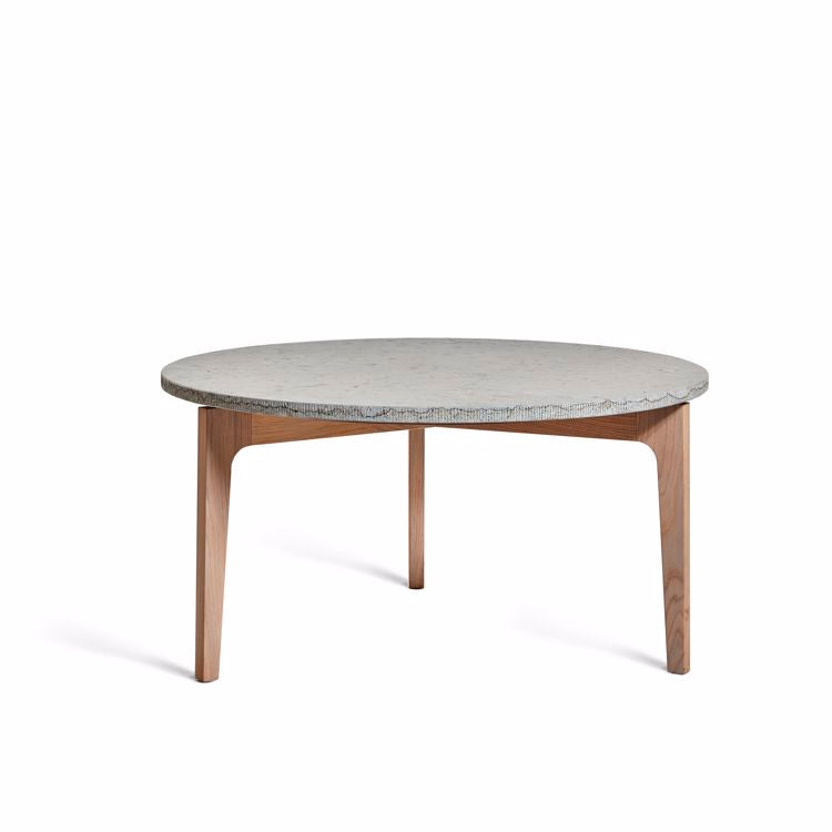 Höllviken Soffbord Ø80 cm – Skandinavisk Design | Mavis