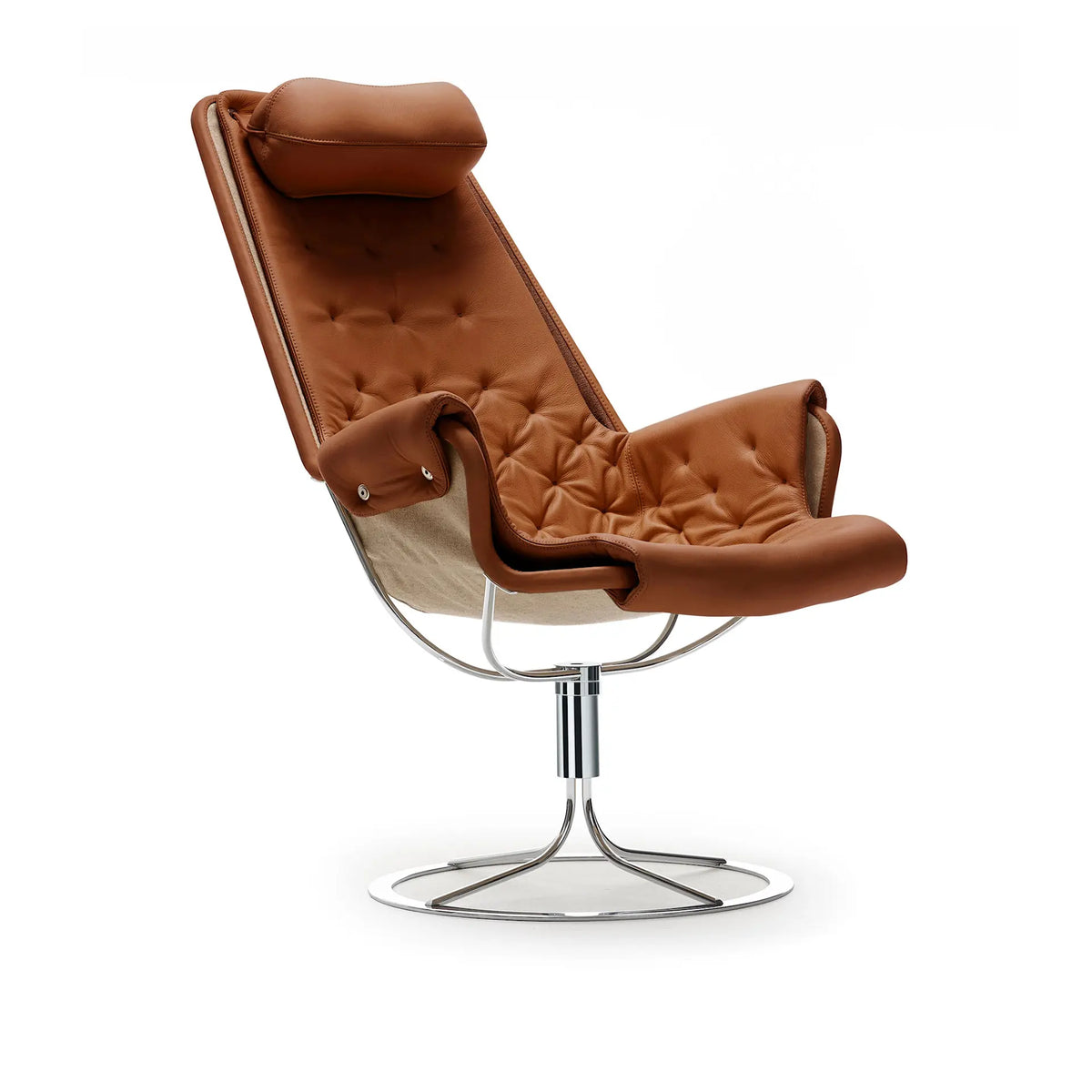 Jetson Fåtölj Läder Dakota / Flax 21 – DUX