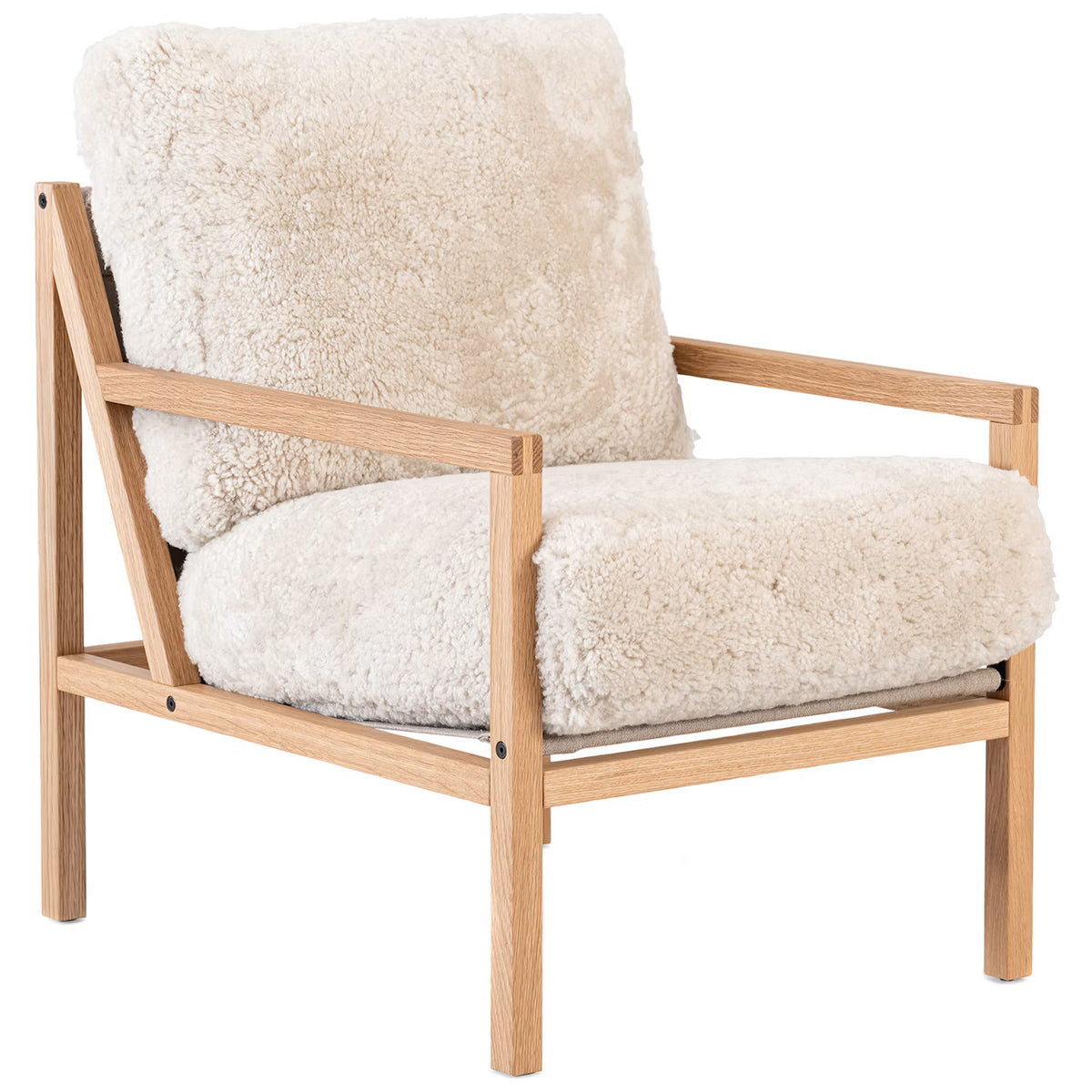 Seventy Five Fåtölj Wood Ek –  Ihreborn