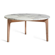 Höllviken Soffbord Ø80 cm – Skandinavisk Design | Mavis
