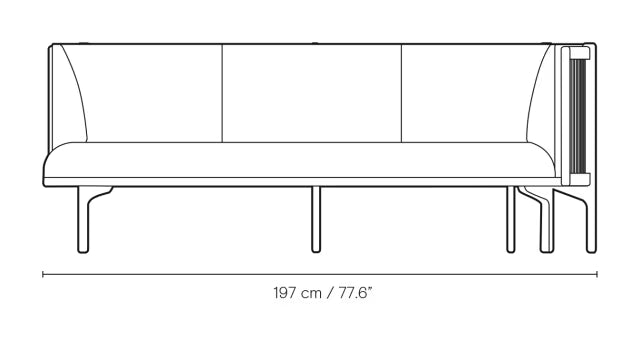 RF1903R Sideways Sofa – Carl Hansen & Søn