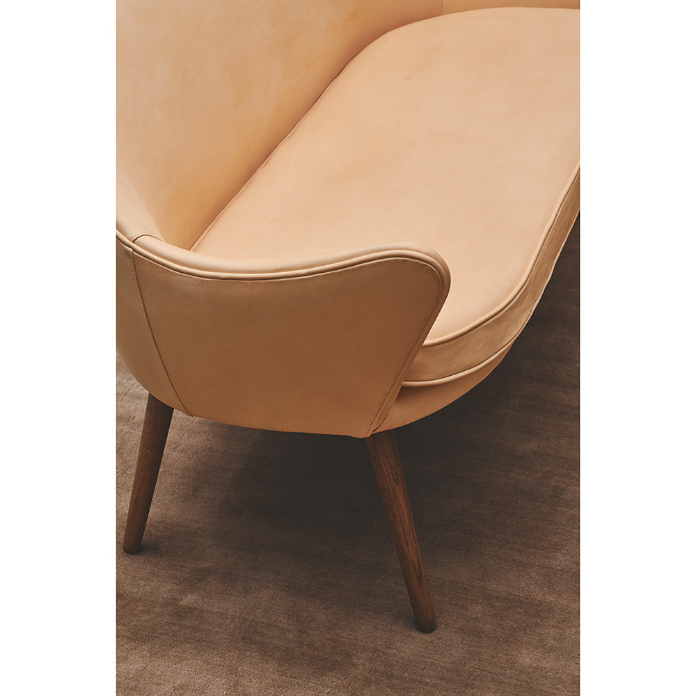 Dwell 2-sits soffa, läder
