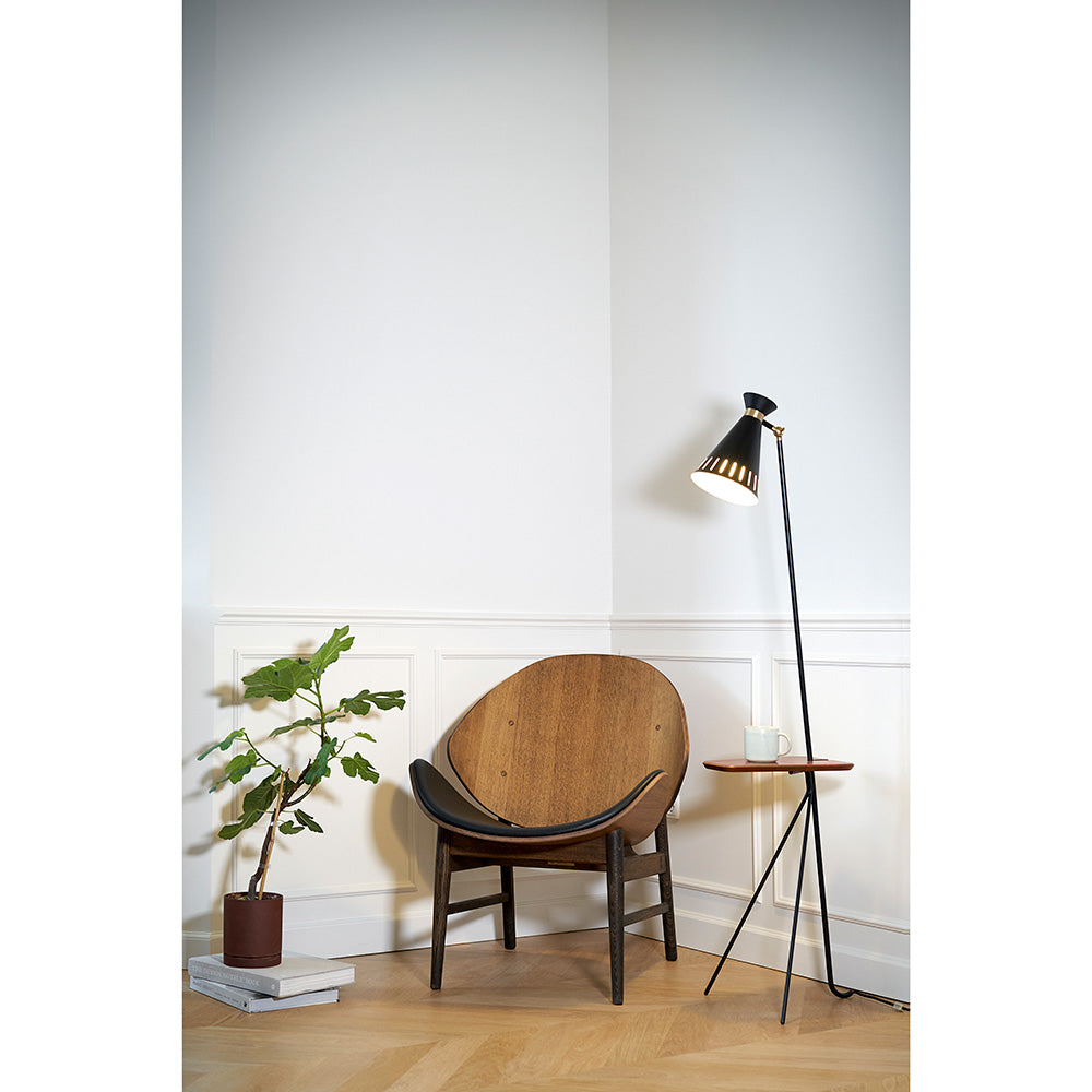 Cone golvlampa med bord