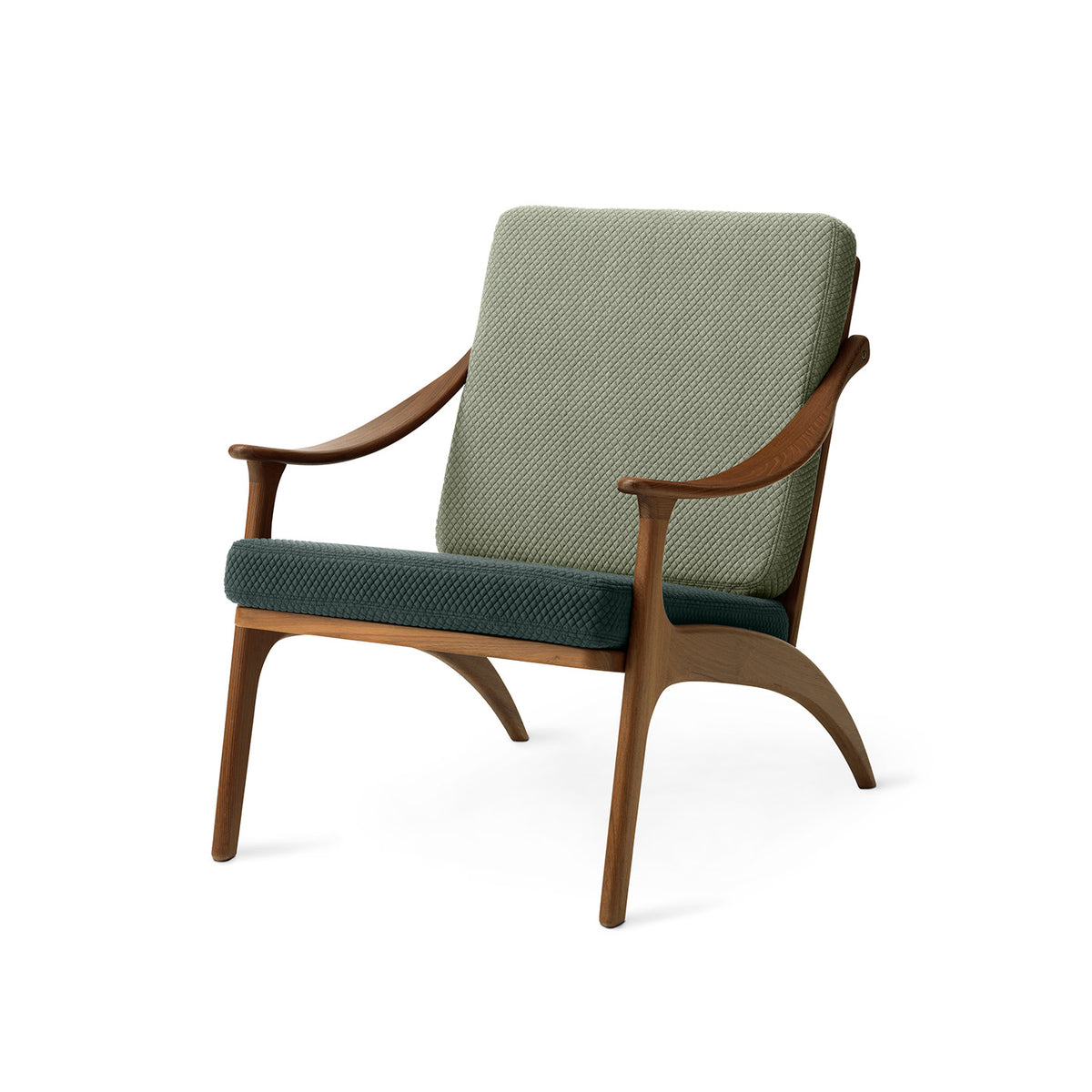 Lean Back fåtölj, teak