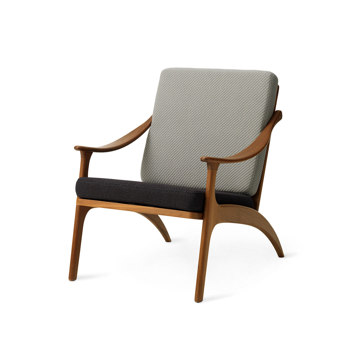 Lean Back fåtölj, teak