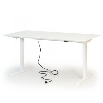 Slimmi desk höj och sänkbart skrivbord från Muurame vitt