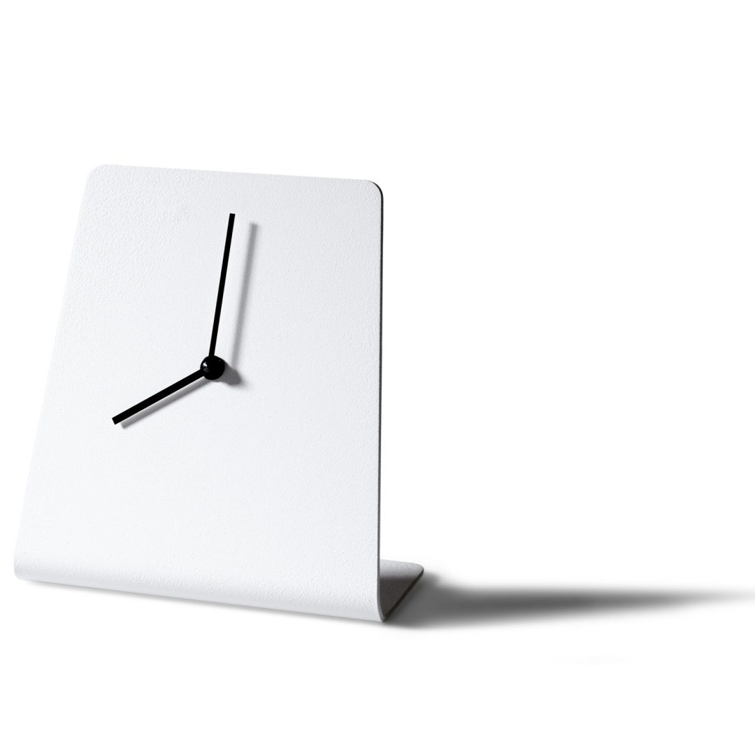 Clock bordsur vit SMD
