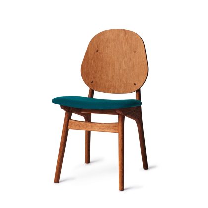 Warm Nordic stol Noble Chair Dark turqouise
